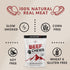 Beef Jerky Dog Treats 15 Oz Pack - All-American Slow Roasted Beef Training Treats - Healthy & Delicious Reward Snack