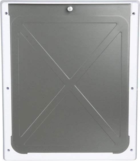 TRIXIE 2-Way Locking Dog Door, Medium to X-Large, White