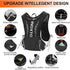 INOXTO Lightweight Hydration Vest Backpack with 1.5L Water Bladder for Hiking, Trail Running, Cycling