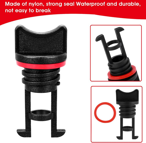 Ouligay 8pcs Kayak Plugs - Hull Thread Drain Plugs for Canoe Boat, Lifetime Kayak Accessories