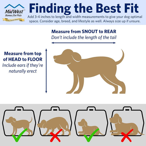 19-Inch, MidWest Homes for Pets Spree Travel Carrier - Hard-Sided Dog & Cat Carrier, Small Pet Travel Crate