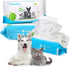PrimePets Dog Wipes for Paws and Butt - 300 Count, Unscented Grooming Wipes for Dogs Cats Cleaning