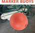7.87 Inch Toddmomy High Buoyancy Fishing Net Float Foam Buoy for Outdoor Crab Trap Marker Rope Float Fishing Tackle