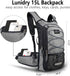 Insulated Hydration Pack Backpack, 3L BPA Free Leak-Proof Water Bladder, Keeps Liquids Cool for Up to 5 Hours