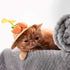 Warm Soft Fuzzy Dog or Cat Blanket, Plush Fleece Throws for Bed, Couch, Sofa, Travel (M/32" x 40", Grey)
