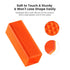 2-Pack Pet Dog Cat Hair Remover for Cars, Furniture, Carpet, Block Roller, Hollow Rubber Cleaner Brush