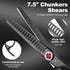 7 Inch 6-in-1 GLADOG Professional Dog Grooming Scissors Kit, Titanium Dog Scissors for Grooming, Heavy-Duty Dog Shears