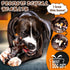 4 Pack Tough Indestructible Dog Chew Toys with Bacon Flavor - Durable Nylon Bones for Large Medium Breed