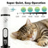 Partekavo 2026 2 3 Trimmers,2000mAh (2 New Ultra Quiet Pets Nail Grinder with Lights,Adjustable Speeds Dog Nail