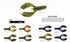 YUM Craw Chunk Soft Plastic Bait for Bass Fishing Lure
