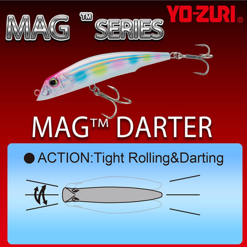 Yo-Zuri R1216-BP Mag Darter (F) 165Mm 6-1/2", Black Purple