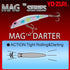 Yo-Zuri R1216-BP Mag Darter (F) 165Mm 6-1/2", Black Purple