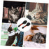 NOLITOY 2 Pcs Pet Double Sided Comb, Cat Cleaning Accessories, Dog Shedding Brush & Cat Massage Brush