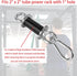 2PCS 1" Ertuohg Power Rack Attachments, Heavy Duty Squat Rack Attachments, Power Rack Shackle Band Attachment
