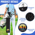 Hafhue Never Underestimate Embroidered Golf Towel - Gift for Women Golf Fans, Retirement Birthday