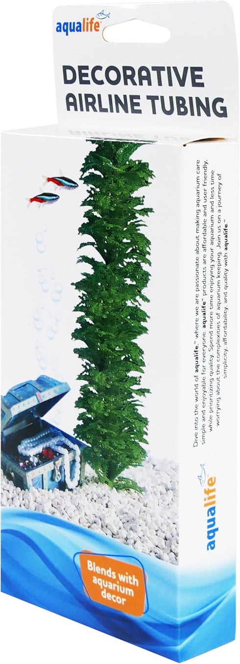 Penn-Plax Plant-Air Airline Tubing for Aquariums, 60" Tubing That Looks Like an Aquarium Plant (PA1)