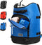 Ski Boot Bag - 50L Waterproof Travel Backpack for Snowboard Boot Gear Including Helmet Goggles Outerwear