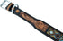 Western Style Genuine Leather Beaded Dog Collar Hand Tooled and Padded 10AB018