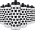 Yaomiao 12 Pcs 20 oz Soccer Water Bottle for Boys, Reusable BPA Free Squeeze Bottles