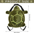 Kathfly Turtle Butt Pad Protective Gear for Skiing, Snowboarding, Cute Tortoise Padded Hip Cushion for Kids Adults