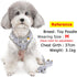Zunea No Pull Small Dog Harness and Leash Set, Adjustable Reflective Step-in Chihuahua Vest for Escape Proof Walking