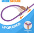 Grand Line Slip Lead Dog Leash, 5FT Reflective Slip Rope, Puppy Training Walking Controlling Lead, Slip Collar Pet Leash for Small, Medium, Large Dogs (Purple, Small-1/4in x 5ft)