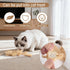 Quatendril Toys-7pcs Cat Chew Toy-Natural Loofah Raffia Catnip Handmade Gum Massage Teether w/ Cat Wand Toy