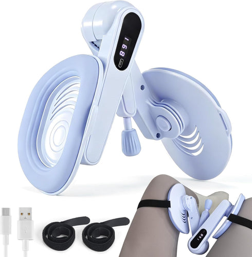RUNEAP Thigh Trainer, Pelvic Floor Exercise Devices, Adjustable Resistance Inner Thigh Exerciser for