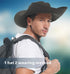 Ultra Wide Brim Hat for Men & Women, UPF50+ Waterproof Sun Hat for Fishing Hiking Camping