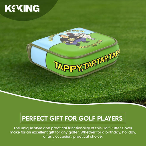 Premium Golf Putter Cover - Magnetic Closure, Essential Accessories for Men, Funny Golf Club Protection