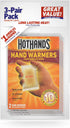 Hand Warmer, PK3, 2-1/4 in. x 3-1/2 in.