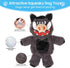 Bzonsmart Dog Squeaky Toys Tough Plush Chew Toys Bundle for Small Medium Large Dogs Interactive Dog Toys to Keep Them