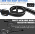 Strong Heavy Duty Dog Leash - 6ft Reflective Nylon Training Leash with Soft Padded Double Handle for No Pull Walks