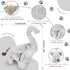 Dog Toys for Small Medium Large Dogs, Plush Animal Interactive Puppy Toys, Cute Squeaky Elephant Dog Toy