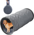 HOMBYS Extra Large Dog Tunnel, Flannel Agility Tunnel for Large Dogs, Collapsible Play Tunnel