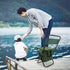 18.11X10.62X8.26 Inches Lightweight Portable Folding Chair with Storage Bag Multi-Function Compact Camping Stool