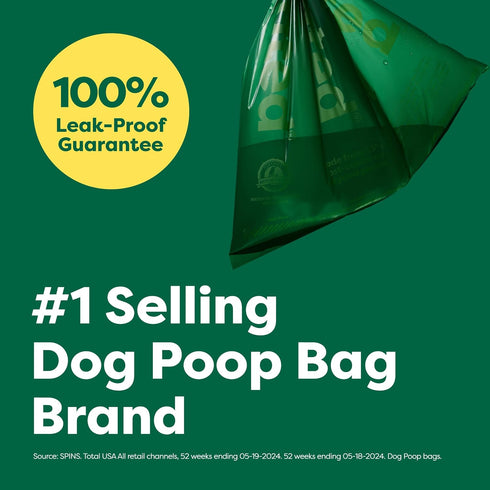 Pack, 600 Count Earth Rated Dog Poop Bags Value Leak-Proof and Extra-Thick Pet Waste Bag for Big and Small Dogs, Refill
