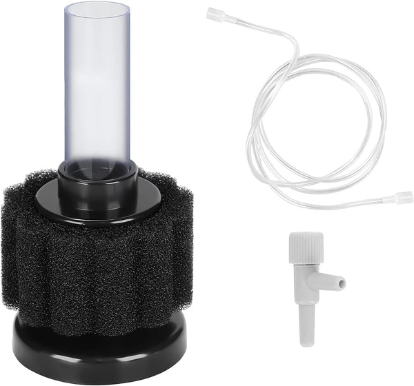 AQUANEAT Bio Sponge Filter for Aquarium, Breeding Fry, Betta, Shrimp, Nano Fish Tank (Mini up to 3Gal)