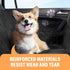 Hammock Active Pets Black Standard Dog Car Back Seat Cover, Waterproof Backseat Cover Protector for Truck Bench Rear