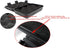Small Outdoor Waterproof Airtight Shockproof Plastic Survival Container Carry Box with 2 U-Shape Buckle (135x80x40mm,