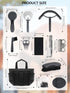 12 Set Set Horse Grooming Kit Pieces Complete Horse Brushes & Care Supplies with Organizer Tote Bag, Equine Coat