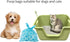 timoqi 1 100 Cat Litter Bags with Handles, Disposal Litter Bags for Pet Poop, Dog Poop Bag Extra-Thick Kitty Cat Waste