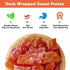 MON2SUN 25 oz Dog Treats, Duck Wrapped Sweet Potato, High Protein, Low Fat, No Rawhide, Soft and Chewy Training Snacks