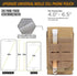 Upgrade 1000D Laser Cut Molle Phone Pouch, Heavy Duty Waterproof Tactical Cell Phone Holder for 4.7"-6.7" Phones
