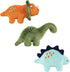 Luvable Friends Unisex Baby Plush Dog Toy with Squeaky Rope