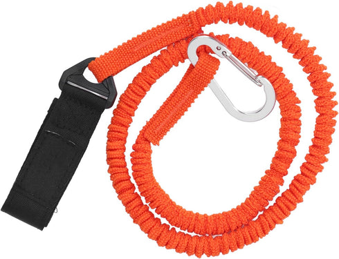SUNGOOYUE Kayak Paddle Leash, Stretchable Kayak Paddle Lanyard with Polyester Nylon Straps for Fishing, Boating