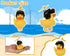 2.75 Inch DS. DISTINCTIVE STYLE Middle Finger Rubber Duck Yellow Rubber Duck with Propeller Helmet Funny Car Ornaments