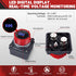 5-60V AWBLIN Upgrade Battery Disconnect Switch with Voltmeter, DC Master Isolator Cut/Shut Off Switch for Marine Boat