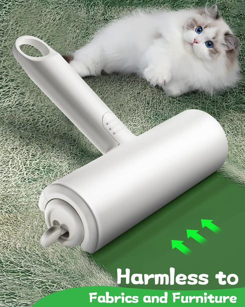 DAINTIER Pet Hair Remover, Reusable Lint Roller for Cat and Dog, Portable Multi-Surface Removal Tool