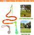 Outdoor Dog Toy with Stake - Interactive Tug of War Ball for Large Breed Aggressive Chewers